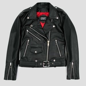 Straight to Hell Commando Leather Jacket XS